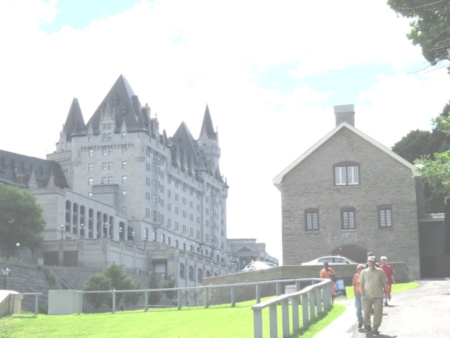 The Bytown Museum and the Chateau Laurier Hotel, 2014