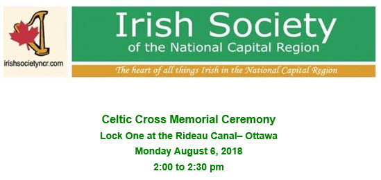 Celtic Cross Memorial Gathering, 2018