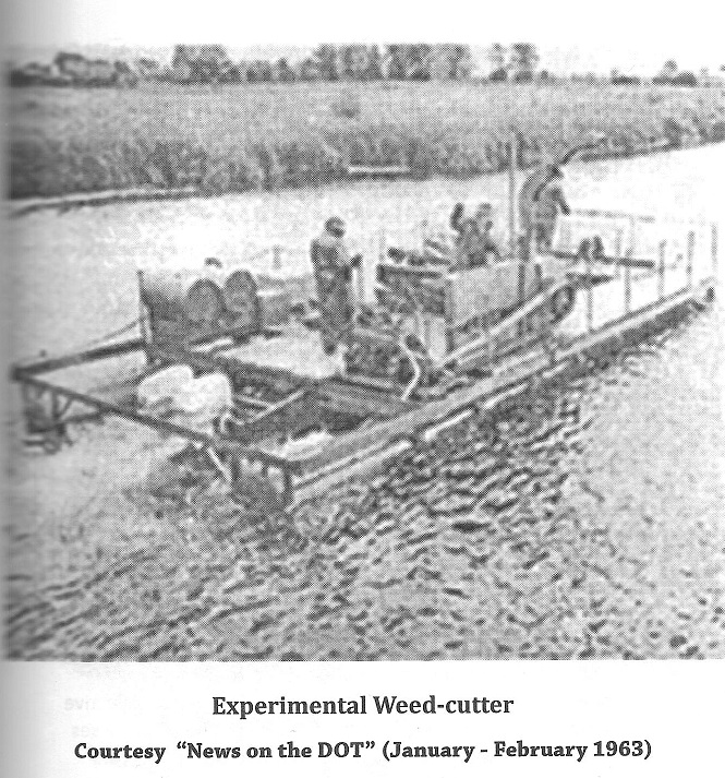 Experimental Weed Cutter from the Rideau Canal in 1963